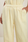Textured Relaxed Pant  Limocello  hi-res