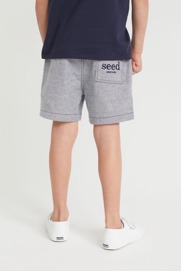 Core Logo Short  Midnight Stripe  hi-res