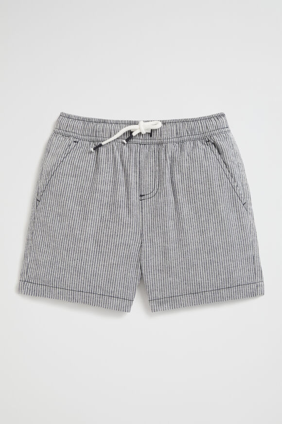 Core Logo Short  Midnight Stripe  hi-res
