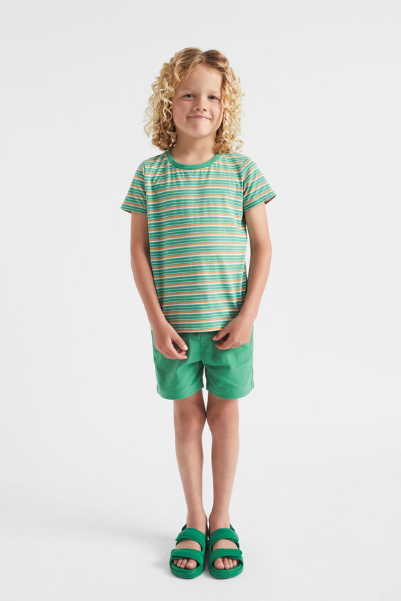 Core Logo Short  Palm Green  hi-res
