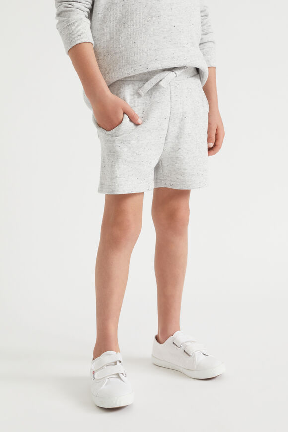 Logo Track Short  Cloudy Marle  hi-res