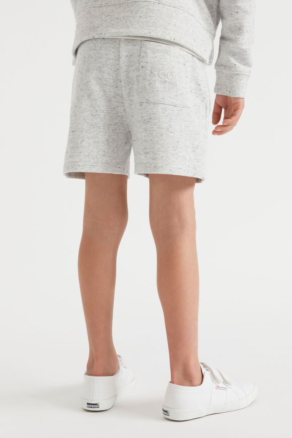 Logo Track Short  Cloudy Marle  hi-res