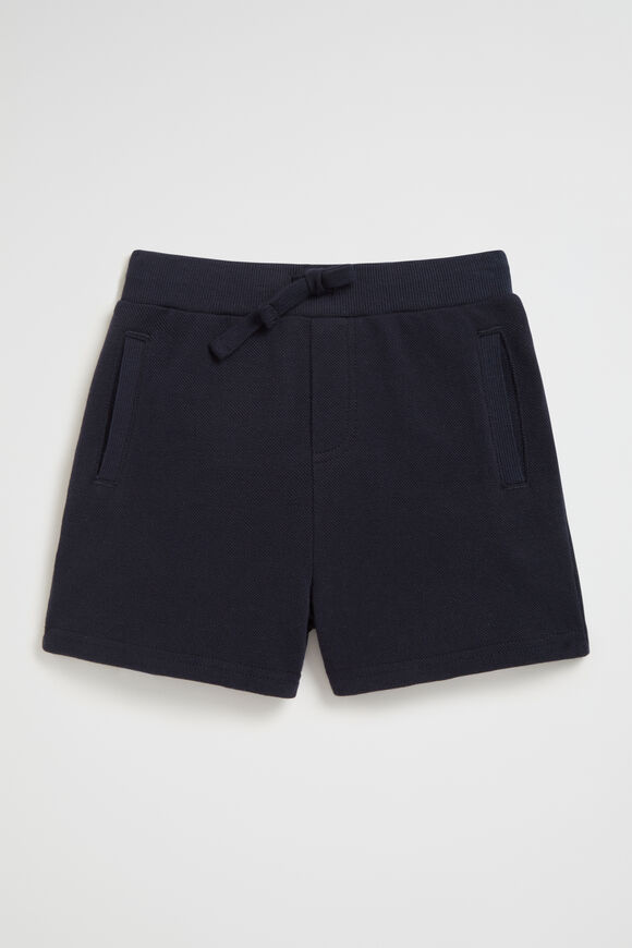 Logo Track Short  Midnight Blue  hi-res