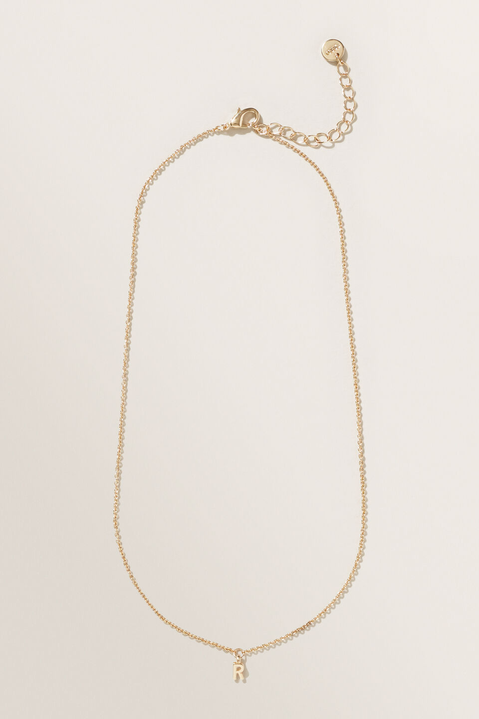 Initial Necklace  R