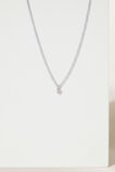 Initial Necklace  E  hi-res