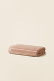 Cotton Stripe Hand Towel  Chalk Pink  hi-res