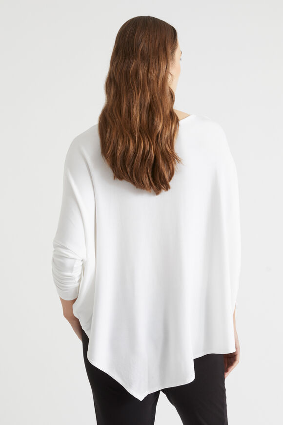 Core Asymmetrical Sweat  Whisper White  hi-res