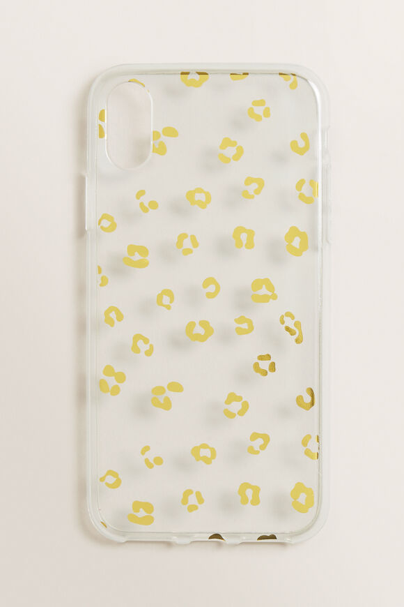 Printed Phone Case X/Xs  Metallic Ocelot  hi-res
