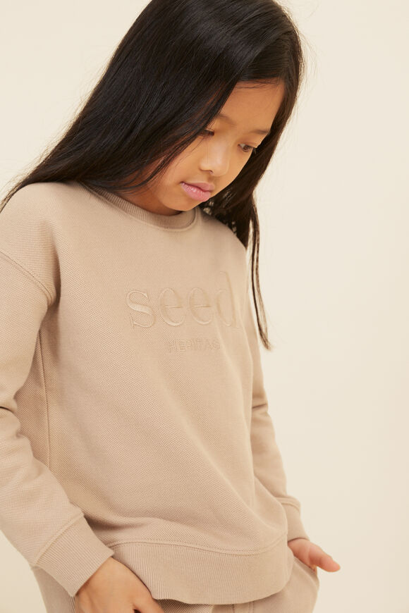 Core Logo Sweat  Sand  hi-res