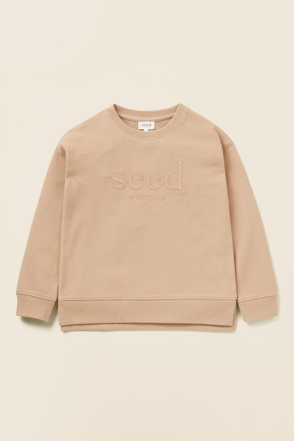 Core Logo Sweat  Sand  hi-res