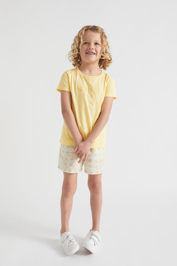 Core Logo Tee  Lemon  hi-res