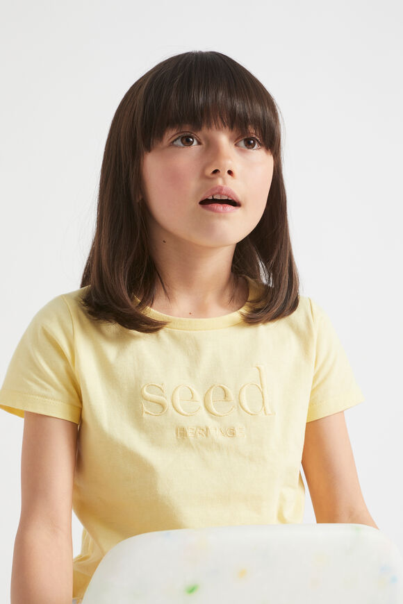 Core Logo Tee  Lemon  hi-res