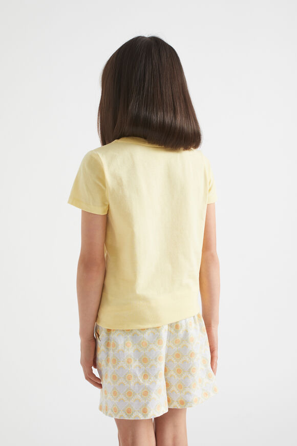 Core Logo Tee  Lemon  hi-res