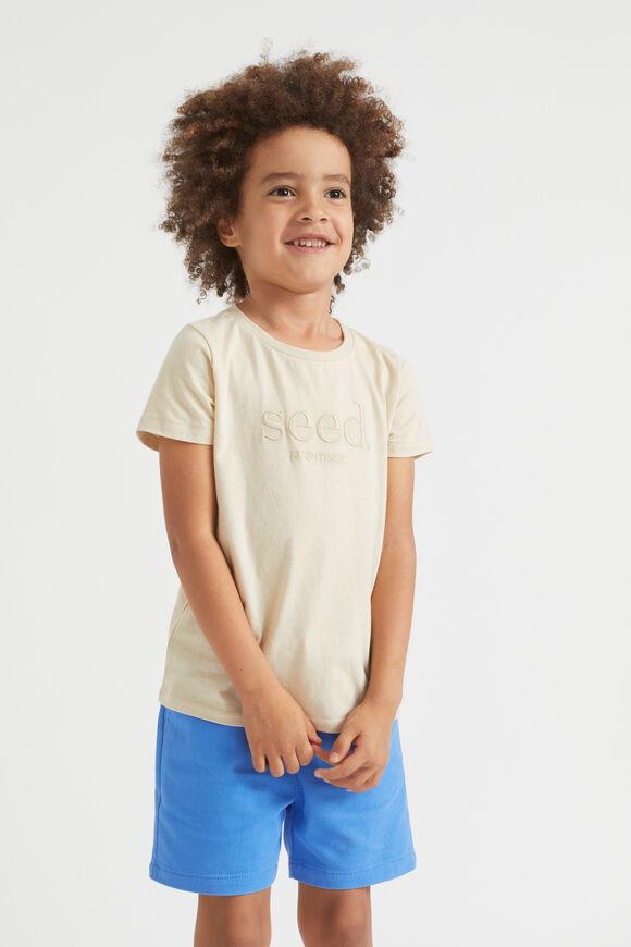 Core Logo Tee  Oatmeal  hi-res
