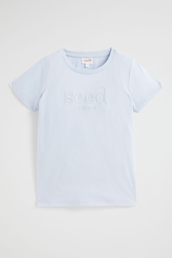 Core Logo Tee  Powder Blue  hi-res