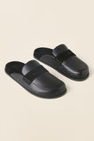 Willow Leather Loafer Mule  Black  hi-res
