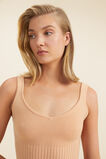 Merino Wool Crop Top  Light Ginger  hi-res