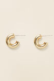 Fine Small Hoop  Gold  hi-res