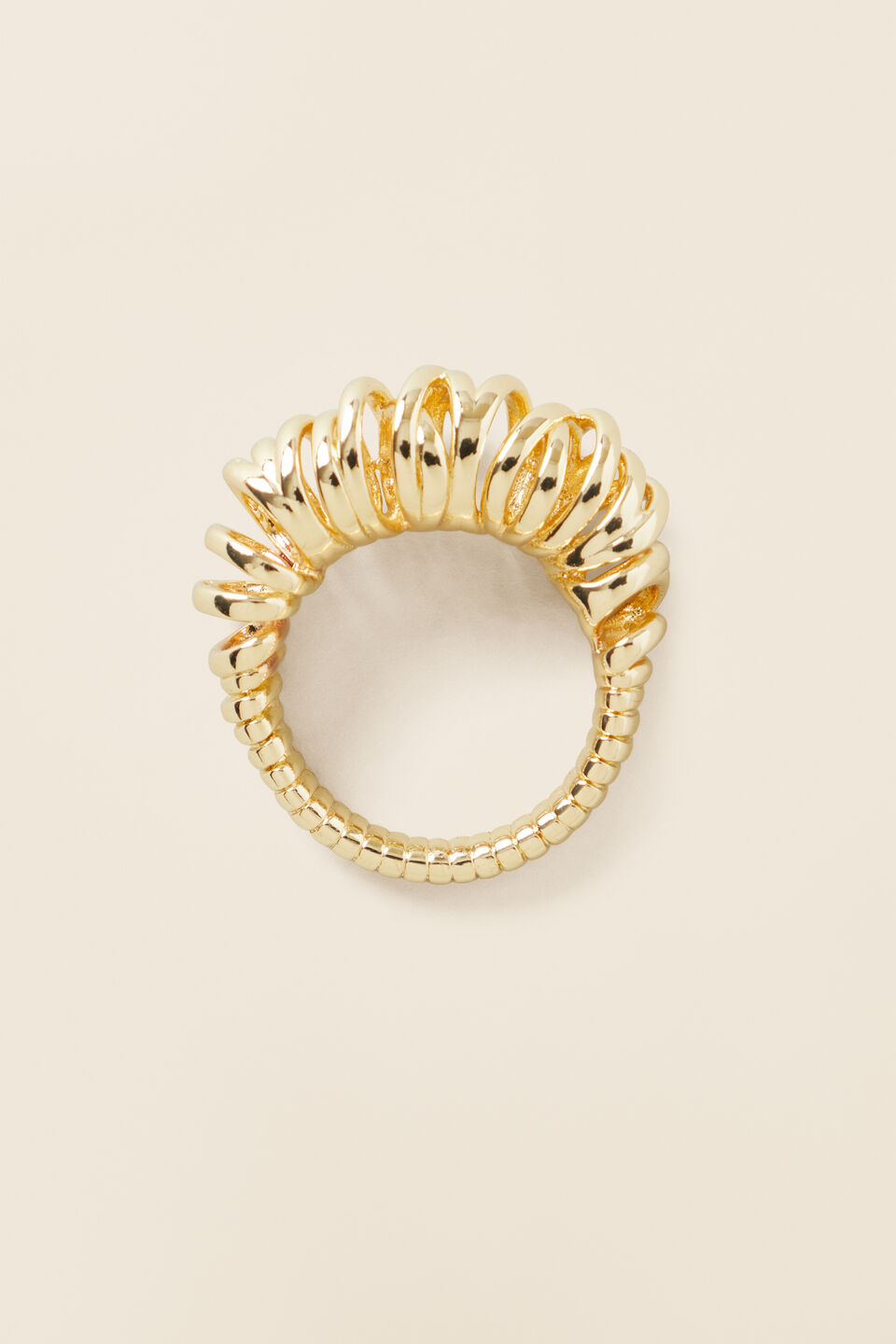 Coil Ring  Gold