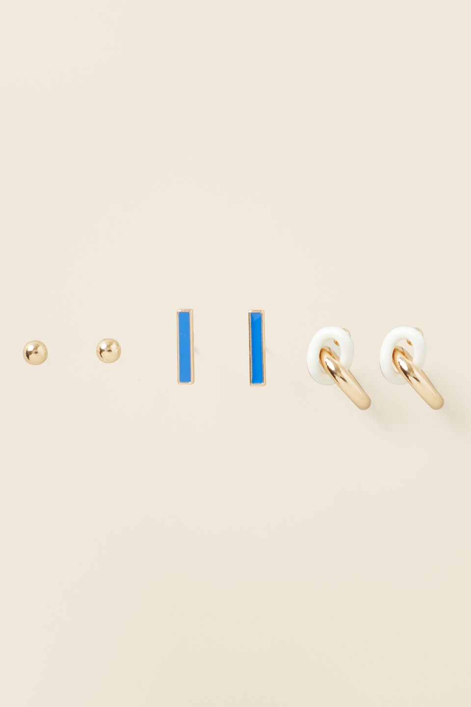 Enamel Stud Pack  Multi