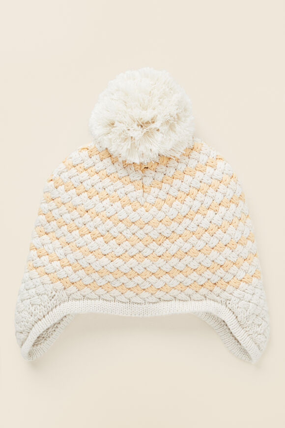 Bubble Knit Beanie  Dijon  hi-res