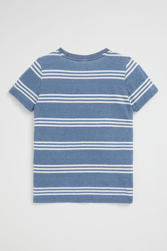 Stripe Tee  Indigo  hi-res