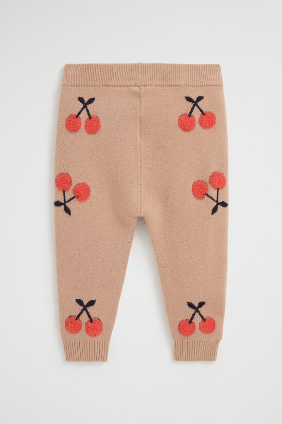 Cherry Knit Pant  Sand  hi-res