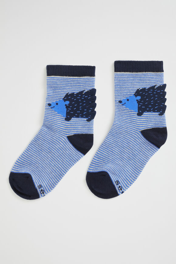 Hedgehog Sock  Multi  hi-res