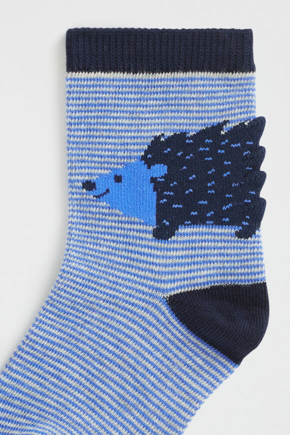 Hedgehog Sock  Multi  hi-res