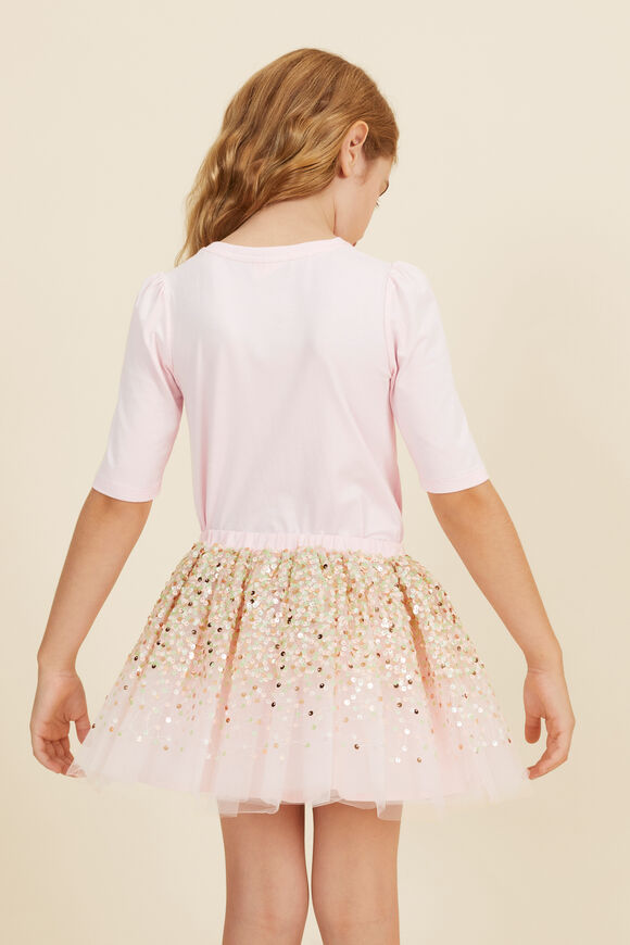 Cupcake Sequin Tee  Dusty Rose  hi-res