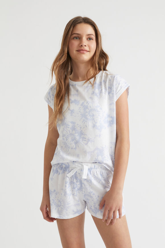 Tie-Dye PJ  Sky Blue  hi-res