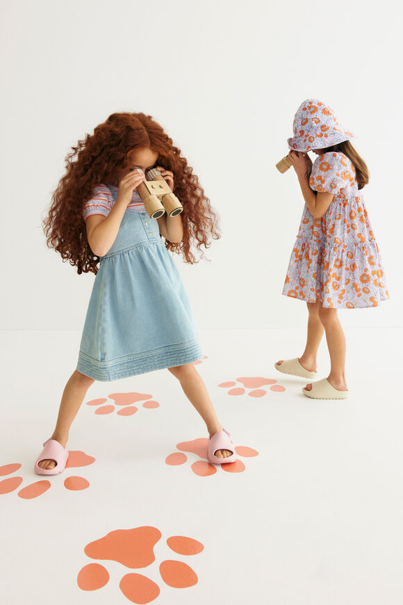 Denim Pinafore  Classic Wash  hi-res