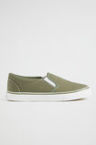 Canvas Slip On  Crocodile Green  hi-res