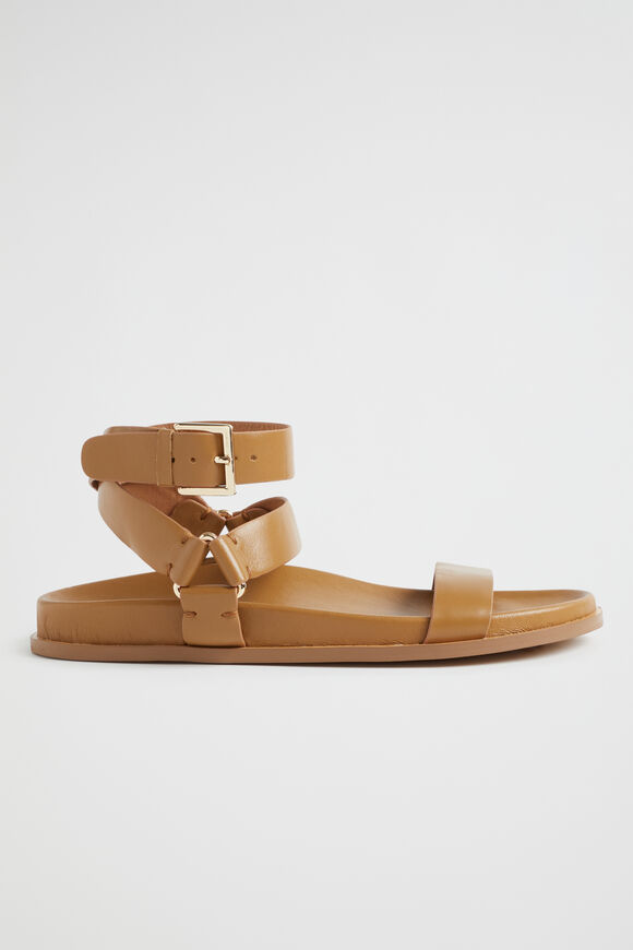 Aster Footbed Sandal  Toffee  hi-res