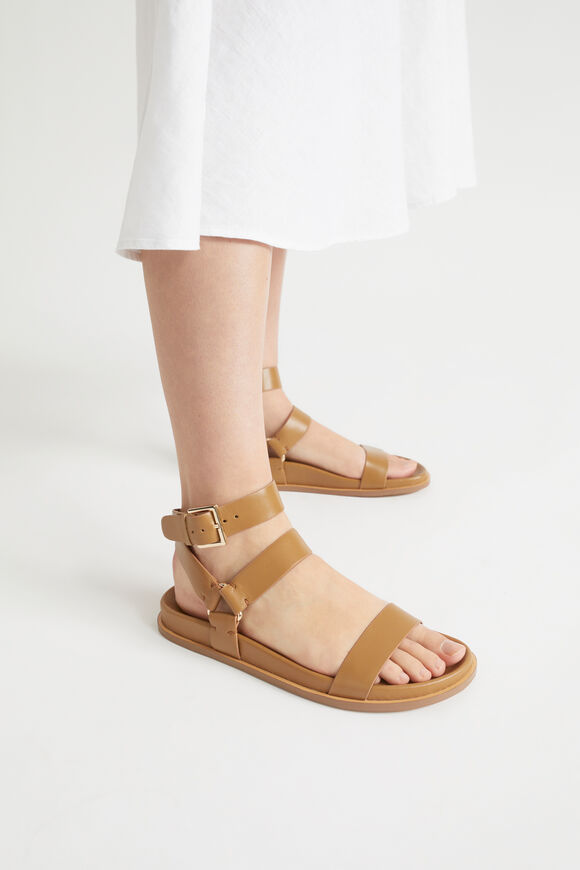 Aster Footbed Sandal  Toffee  hi-res