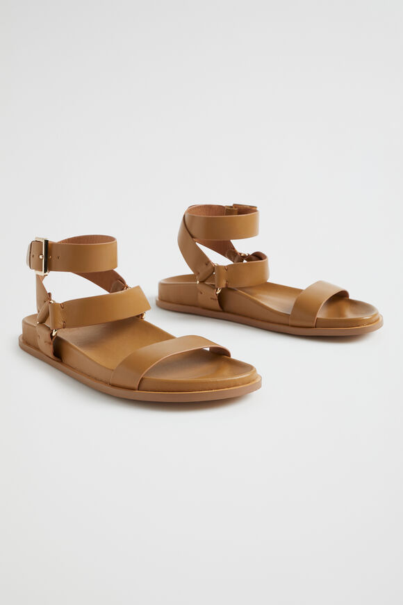 Aster Footbed Sandal  Toffee  hi-res