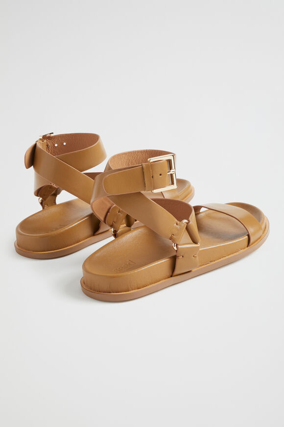 Aster Footbed Sandal  Toffee  hi-res
