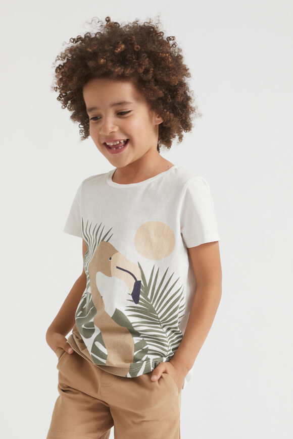 Flamingo Tee  Vintage White  hi-res