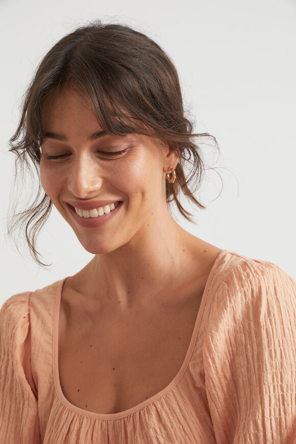 Small Ball Hoop  Gold  hi-res