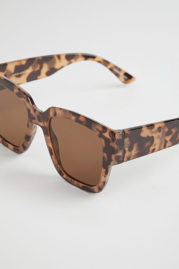 Hazel D-Frame Sunglasses  Milky Tort  hi-res