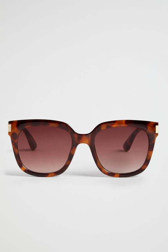 Lily D Frame Sunglasses  Dark Tort  hi-res
