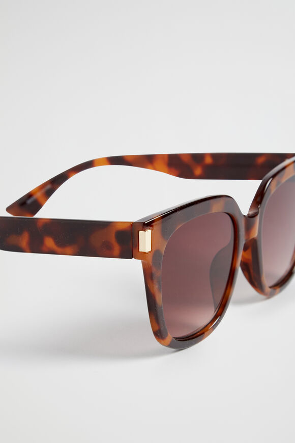 Lily D Frame Sunglasses  Dark Tort  hi-res