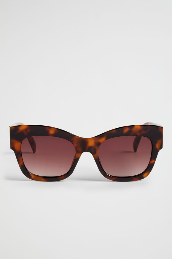 Elle Sunglasses  Dark Tort  hi-res