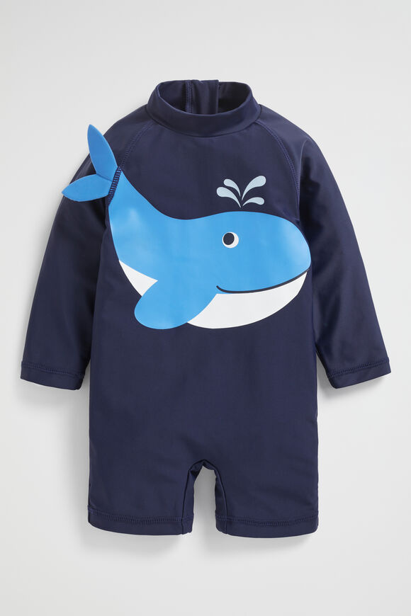 Whale Rashsuit  Midnight Blue  hi-res
