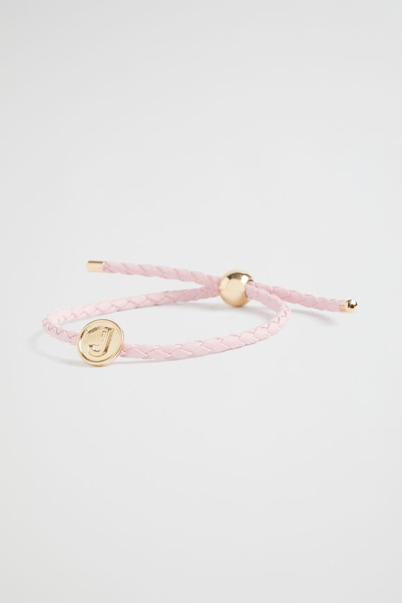 Initial Cord Bracelet  J  hi-res