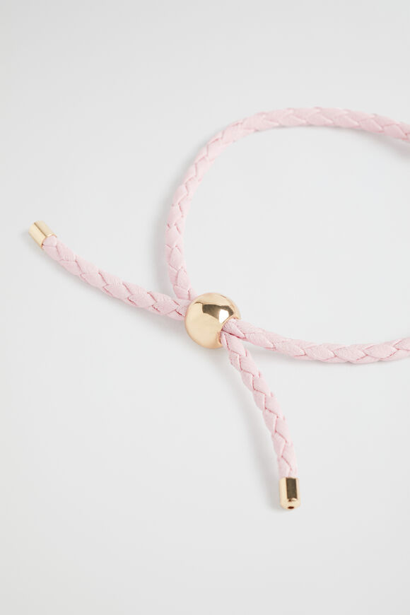 Initial Cord Bracelet  J  hi-res