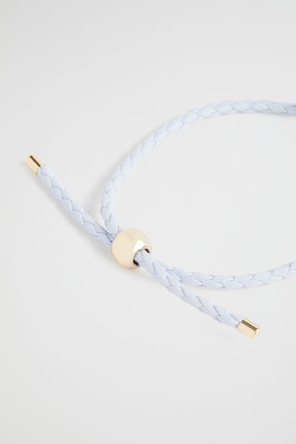 Initial Cord Bracelet  L  hi-res