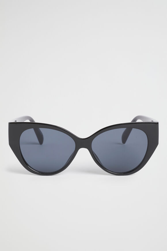 Whitney Cat Eye Sunglasses  Black  hi-res