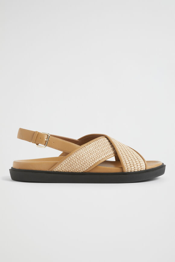 Tara Footbed Sandal  Toffee  hi-res