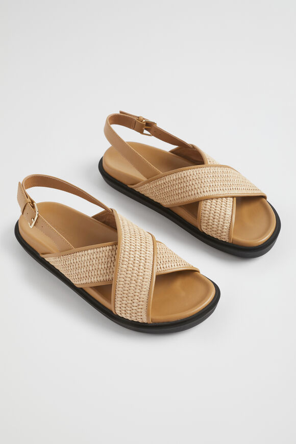 Tara Footbed Sandal  Toffee  hi-res